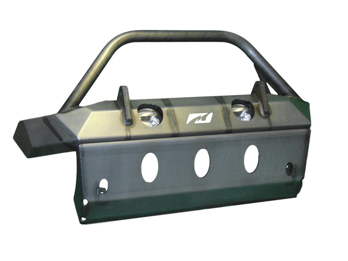 Jeep JL/Gladiator Front Bumper W/Stinger/Skid Plate 18+ Wrangler JL/Gladiator The Hammer Series Motobilt - MB1090F-S-1094