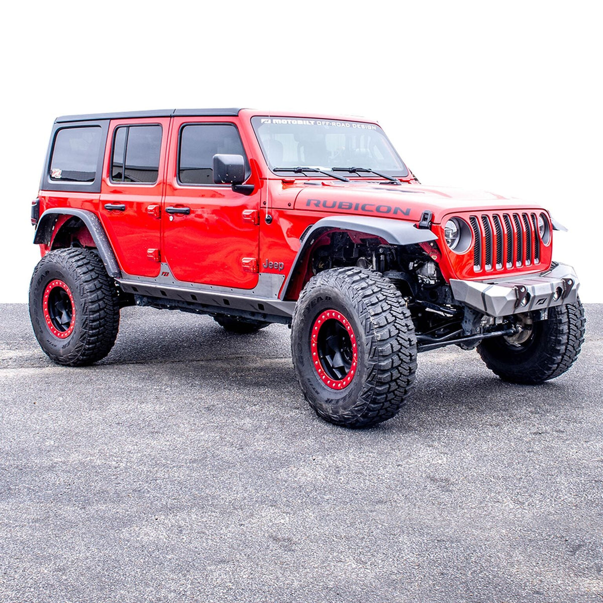 Jeep JL/Gladiator Front Bumper 18+ Wrangler JL/Gladiator W/Fog Light Holes The Hammer Series Motobilt - MB1090F