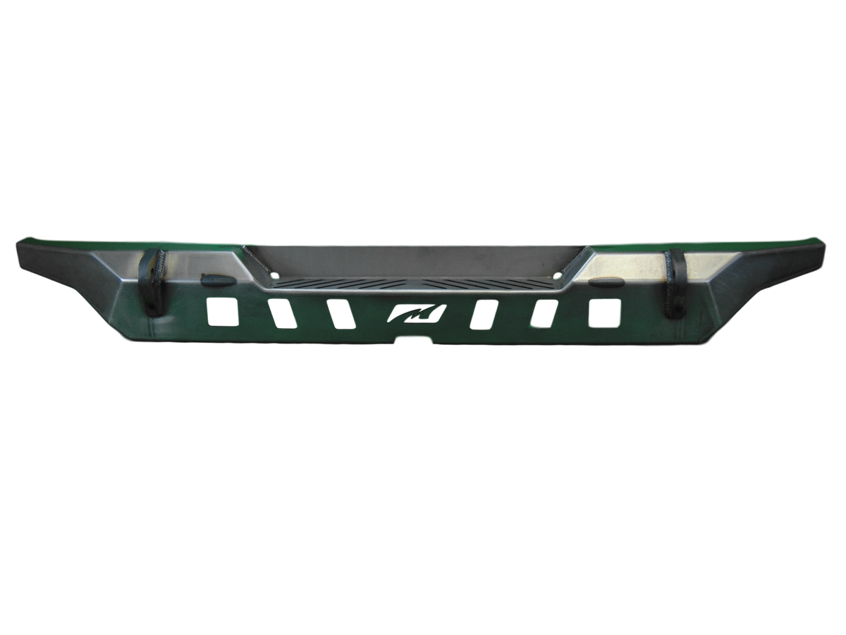 Jeep JL Rear Bumper Crusher With Light Mounts With Spare Tire Cut Out 2018-Present Wrangler JL Motobilt - MB1092