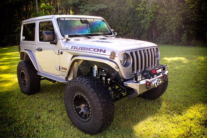 Front Fender Flares for 2018-Present Jeep Wrangler JL/JLU Motobilt - MB1101