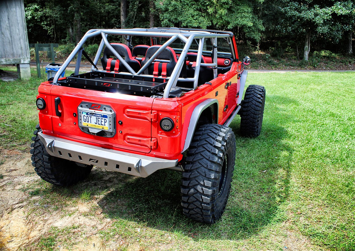 Rear Fender Flares for 2018-Present Jeep Wrangler JL/JLU Motobilt - MB1102