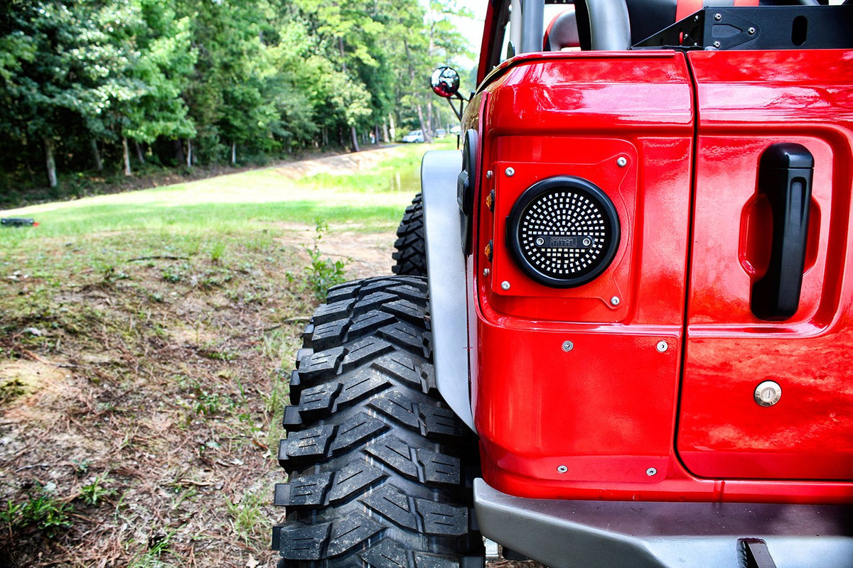 Rear Fender Flares for 2018-Present Jeep Wrangler JL/JLU Motobilt - MB1102
