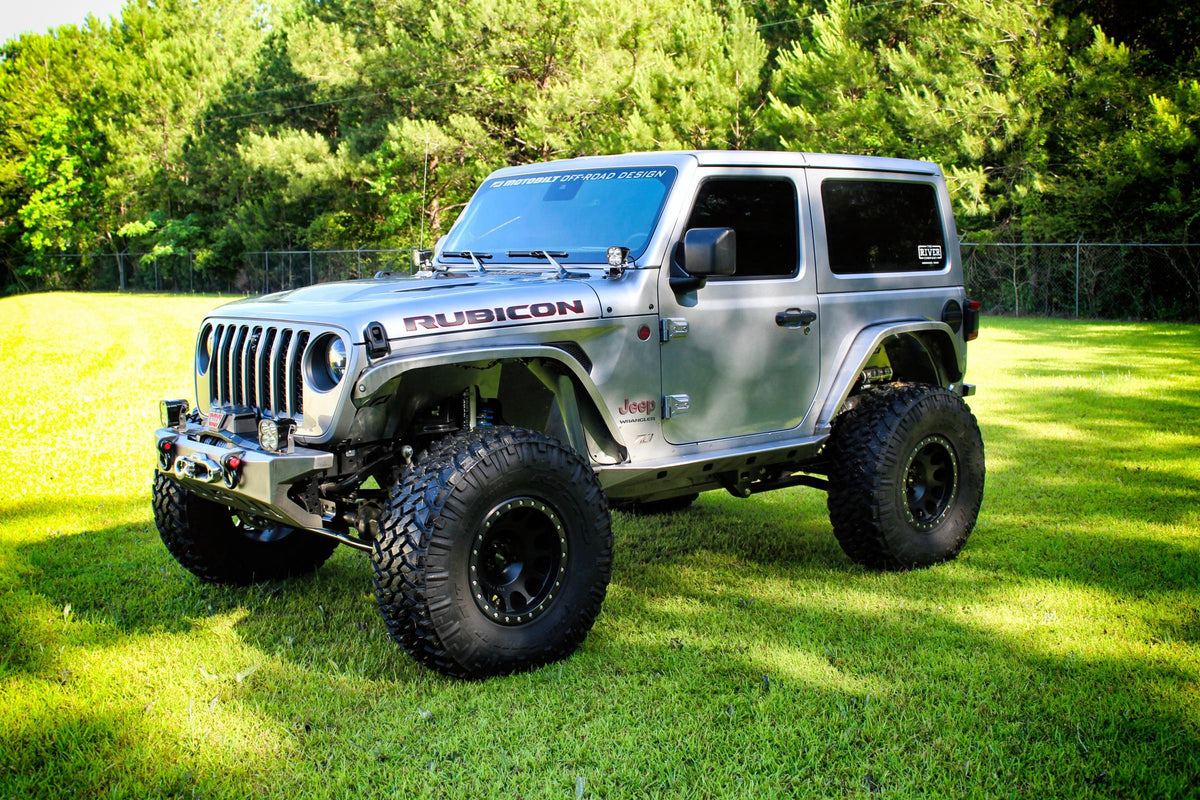 Rear Fender Flares for 2018-Present Jeep Wrangler JL/JLU Motobilt - MB1102