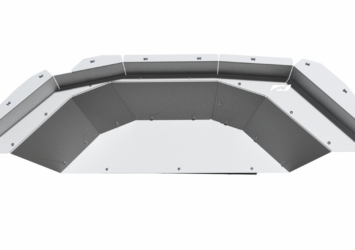 Rear Aluminum Inner Fenders for Jeep JT Gladiator Motobilt - MB1114
