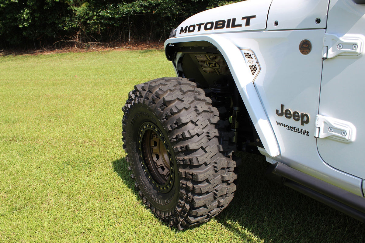 Front Highline Fenders for 2018-Present Jeep JL/JLU/JT Motobilt - MB1196