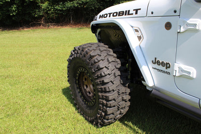 Front Highline Fenders for 2018-Present Jeep JL/JLU/JT Motobilt - MB1196