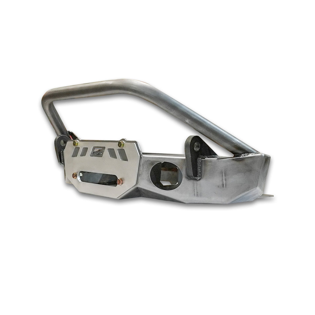 Gladius Frame Chop Bumper with Bull Bar for Jeep JK/JL/JT - fits WARN M8274 - Motobilt-MB1238-B