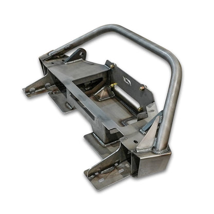Gladius Frame Chop Bumper with Bull Bar for Jeep JK/JL/JT - Fits Warn M8274 Motobilt - MB1238-B