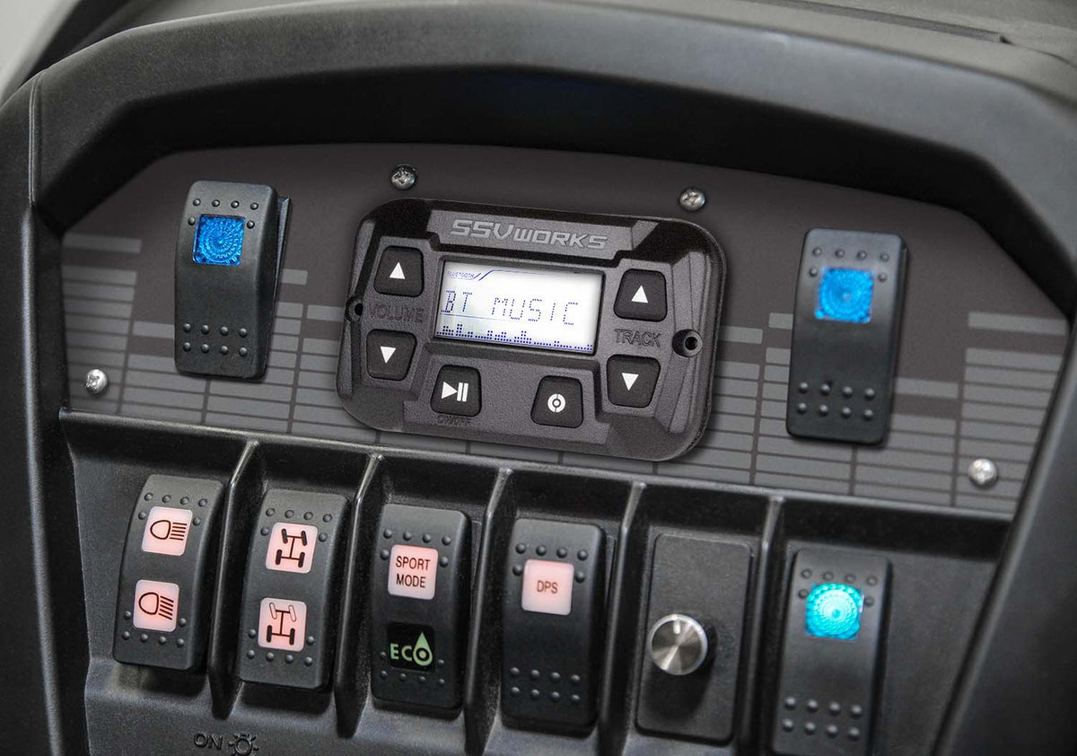 SSV Works MRB3 Universal Bluetooth Media Controller with LCD Display