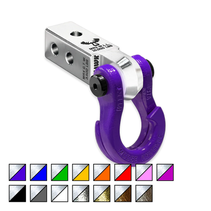 Jowl 3/4 Split Shackle and Mohawk 2.0 Receiver Combo Atomic Silver Moose Knuckle Offroad