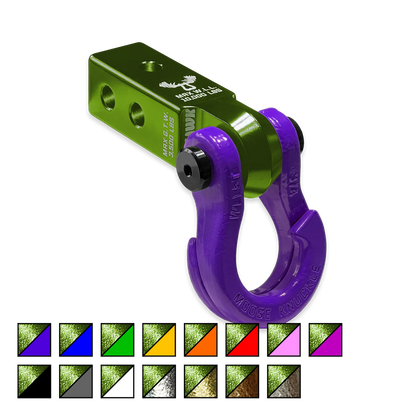 Jowl 3/4 Split Shackle and Mohawk 2.0 Receiver Combo Bean Green Moose Knuckle Offroad