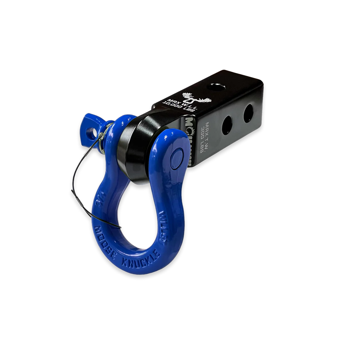 B'oh 3/4 Spin Pin Shackle and Mohawk 2.0 Receiver Combo Black Lung Moose Knuckle Offroad