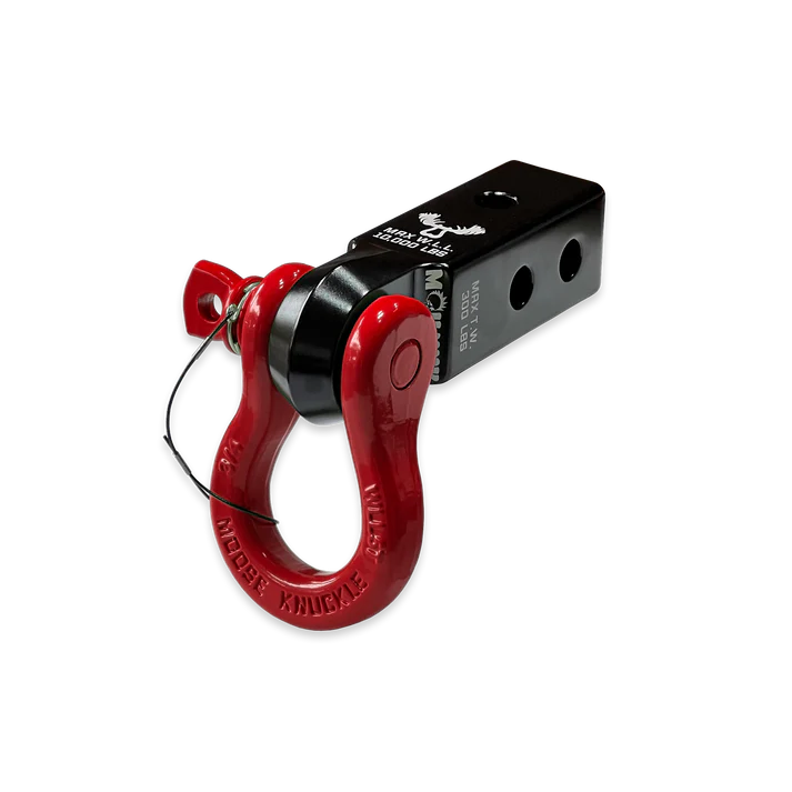 B'oh 3/4 Spin Pin Shackle and Mohawk 2.0 Receiver Combo Black Lung Moose Knuckle Offroad