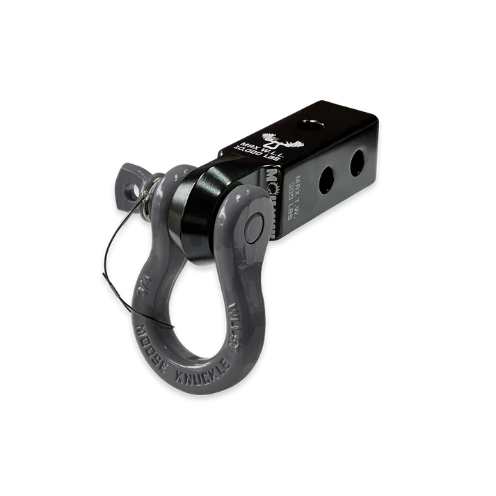 B'oh 3/4 Spin Pin Shackle and Mohawk 2.0 Receiver Combo Black Lung Moose Knuckle Offroad