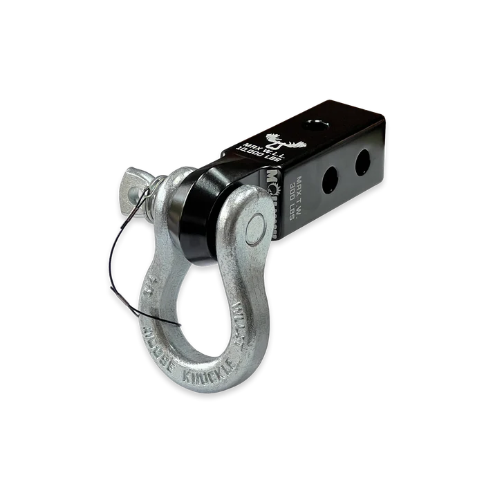 B'oh 3/4 Spin Pin Shackle and Mohawk 2.0 Receiver Combo Black Lung Moose Knuckle Offroad