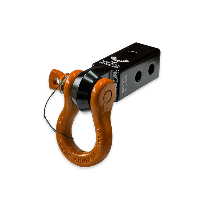 B'oh 3/4 Spin Pin Shackle and Mohawk 2.0 Receiver Combo Black Lung Moose Knuckle Offroad
