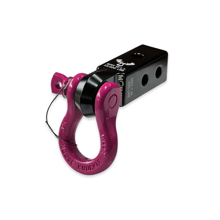 B'oh 3/4 Spin Pin Shackle and Mohawk 2.0 Receiver Combo Black Lung Moose Knuckle Offroad