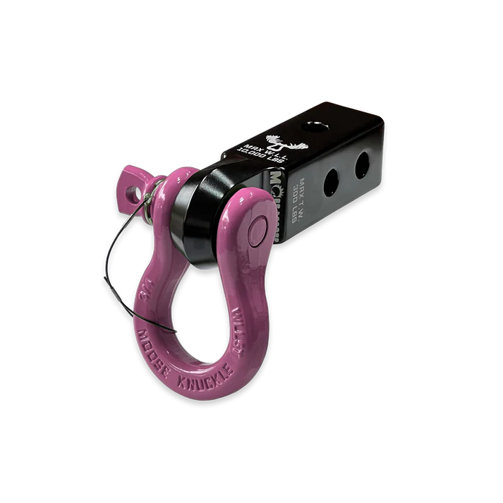 B'oh 3/4 Spin Pin Shackle and Mohawk 2.0 Receiver Combo Black Lung Moose Knuckle Offroad