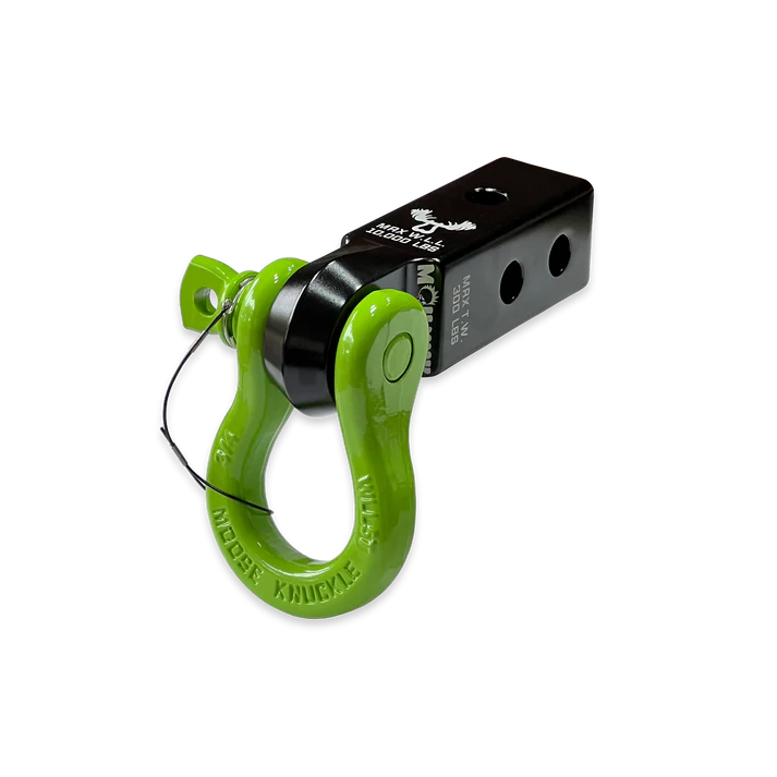 B'oh 3/4 Spin Pin Shackle and Mohawk 2.0 Receiver Combo Black Lung Moose Knuckle Offroad