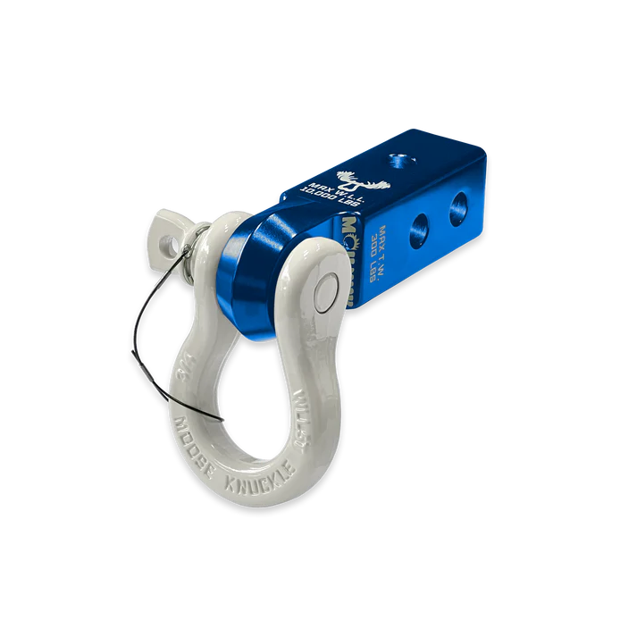 B'oh 3/4 Spin Pin Shackle and Mohawk 2.0 Receiver Combo Blue Pill Moose Knuckle Offroad