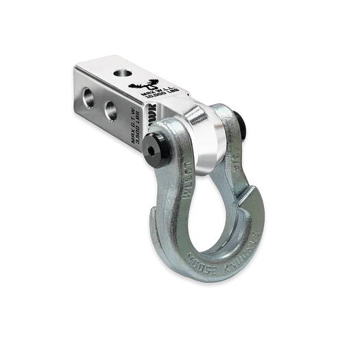 Jowl 3/4 Split Shackle and Mohawk 2.0 Receiver Combo Atomic Silver Moose Knuckle Offroad