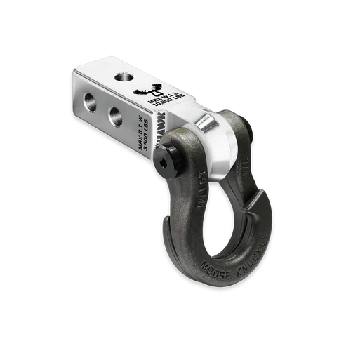 Jowl 3/4 Split Shackle and Mohawk 2.0 Receiver Combo Atomic Silver Moose Knuckle Offroad