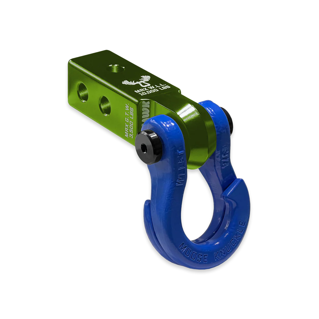 Jowl 3/4 Split Shackle and Mohawk 2.0 Receiver Combo Bean Green Moose Knuckle Offroad