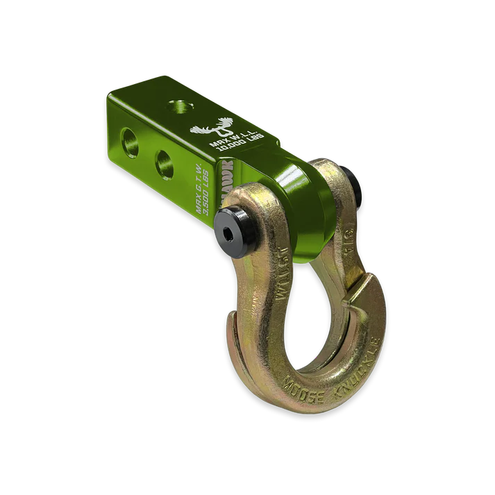 Jowl 3/4 Split Shackle and Mohawk 2.0 Receiver Combo Bean Green Moose Knuckle Offroad