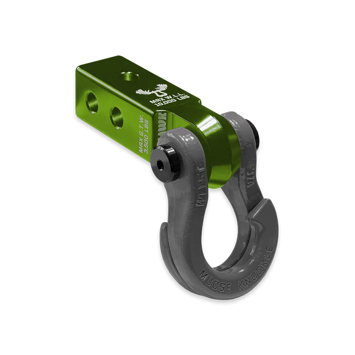 Jowl 3/4 Split Shackle and Mohawk 2.0 Receiver Combo Bean Green Moose Knuckle Offroad