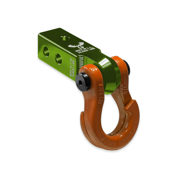 Jowl 3/4 Split Shackle and Mohawk 2.0 Receiver Combo Bean Green Moose Knuckle Offroad
