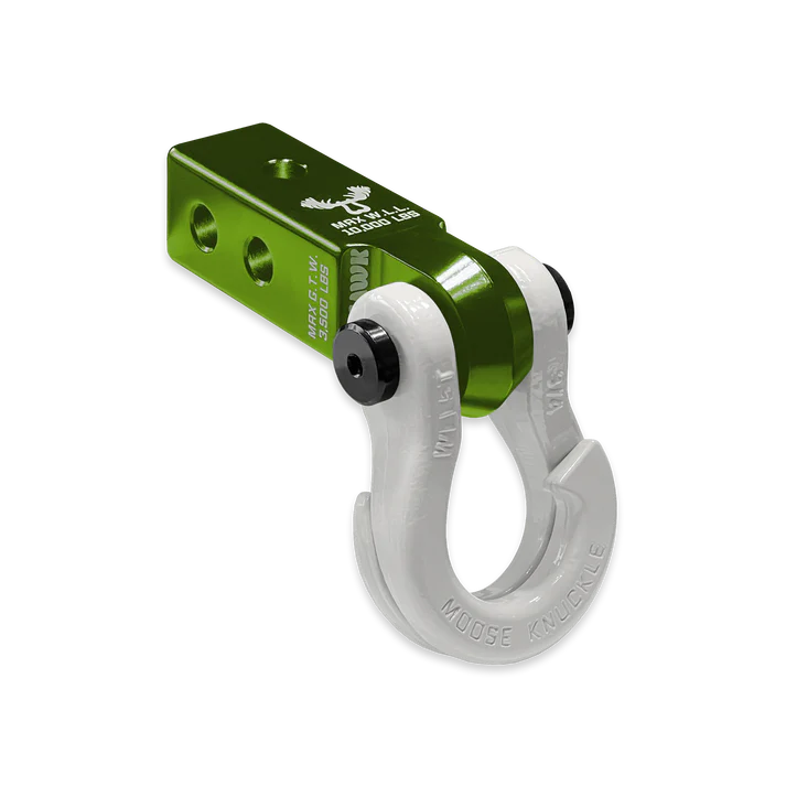 Jowl 3/4 Split Shackle and Mohawk 2.0 Receiver Combo Bean Green Moose Knuckle Offroad