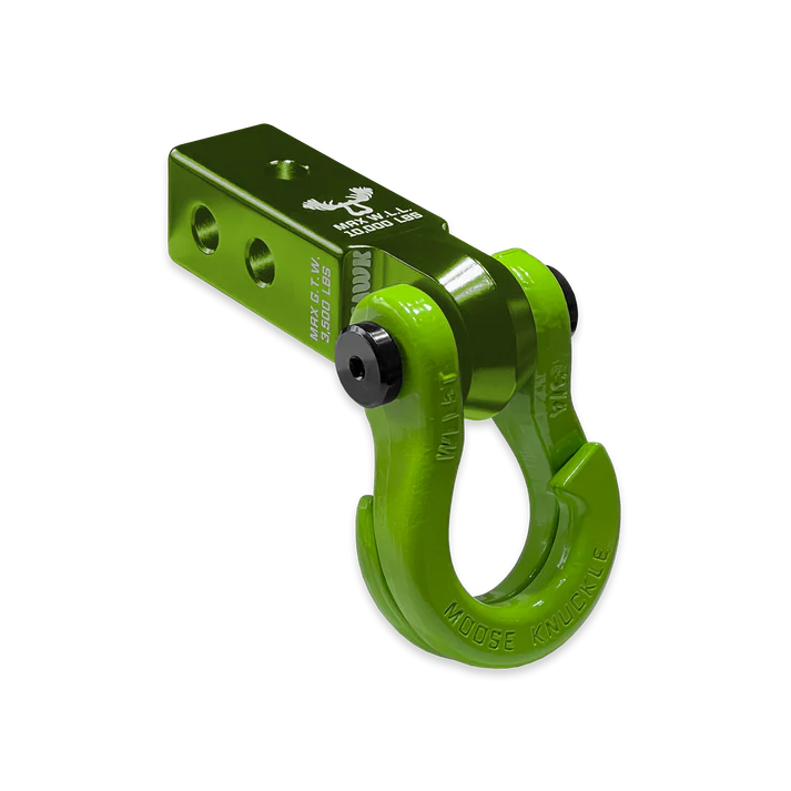 Jowl 3/4 Split Shackle and Mohawk 2.0 Receiver Combo Bean Green Moose Knuckle Offroad