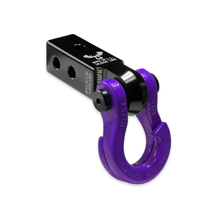 Jowl 3/4 Split Shackle and Mohawk 2.0 Receiver Combo Black Lung / Black Hole Moose Knuckle Offroad