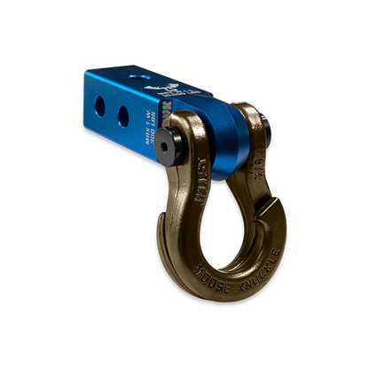 Jowl 3/4 Split Shackle and Mohawk 2.0 Receiver Combo Blue Pill Moose Knuckle Offroad