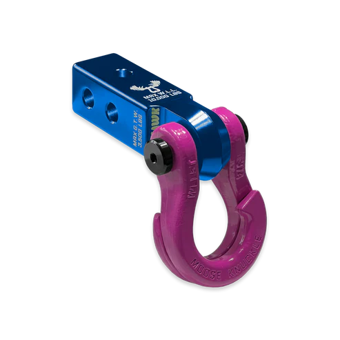 Jowl 3/4 Split Shackle and Mohawk 2.0 Receiver Combo Blue Pill Moose Knuckle Offroad