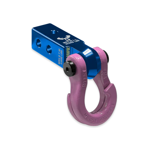 Jowl 3/4 Split Shackle and Mohawk 2.0 Receiver Combo Blue Pill Moose Knuckle Offroad