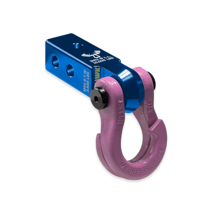 Jowl 3/4 Split Shackle and Mohawk 2.0 Receiver Combo Blue Pill Moose Knuckle Offroad