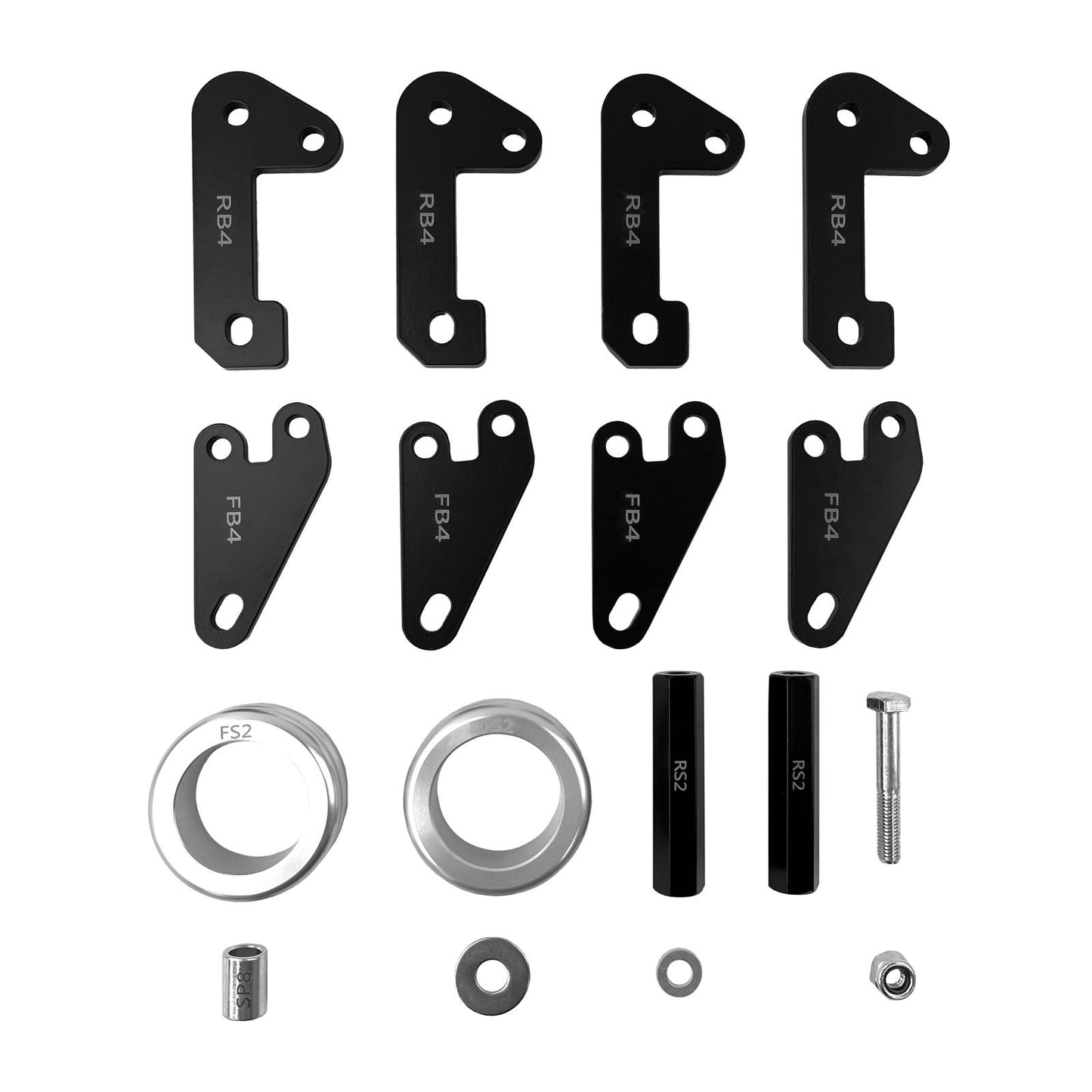 Bracket LIft Kit 3.0 Inch Kit 19-22 Polaris Ranger Demon Powersports