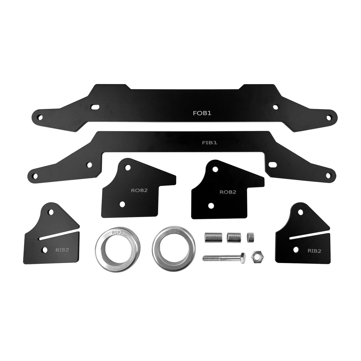 Bracket LIft Kit 4.0 Inch Kit 16-21 Polaris General 1000 4 Inch Demon Powersports