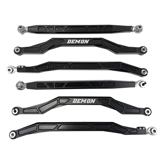 Rear Xtreme Heavy Duty Radius Rod Race Spec 64 Inch Wide Black 17-22 Can-Am Maverick X3/X3 Max