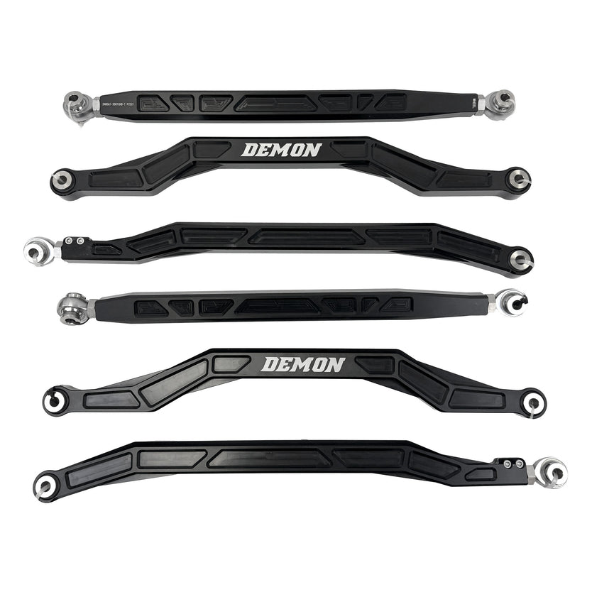 Rear Xtreme Heavy Duty Radius Rod Race Spec 64 Inch Wide Black 17-22 Can-Am Maverick X3/X3 Max