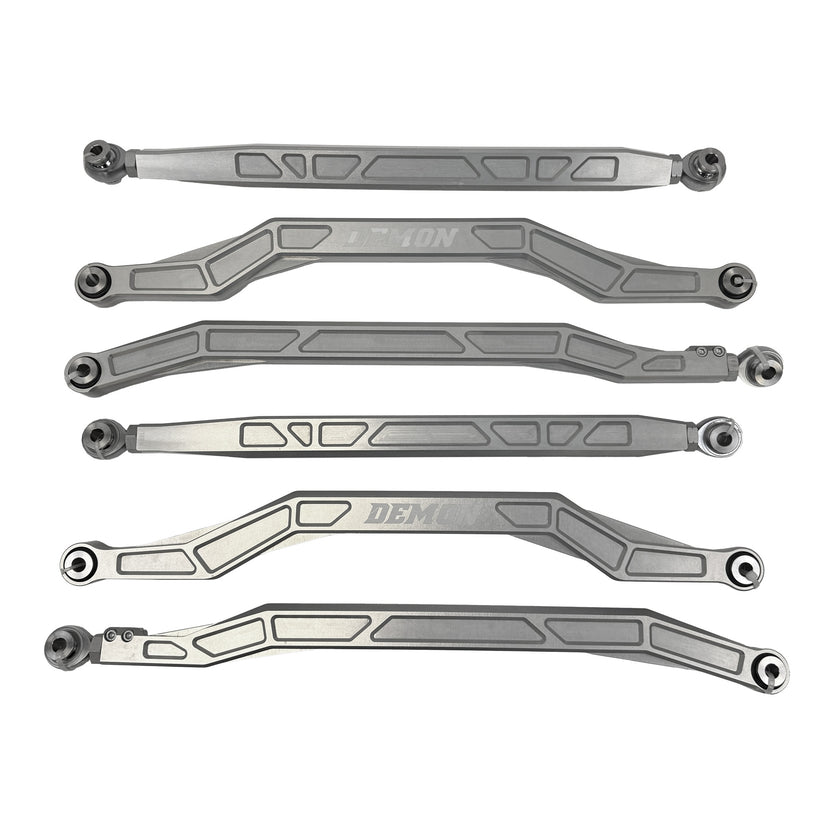 Rear Xtreme Heavy Duty Radius Rod Race Spec 64 Inch Wide Raw 17-22 Can-Am Maverick X3/X3 Max