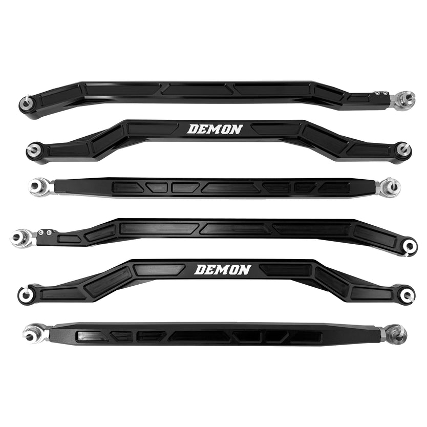Rear Xtreme Heavy Duty Radius Rod Race Spec 72 Inch Wide Black 17-23 Can-Am Maverick X3/X3 Max