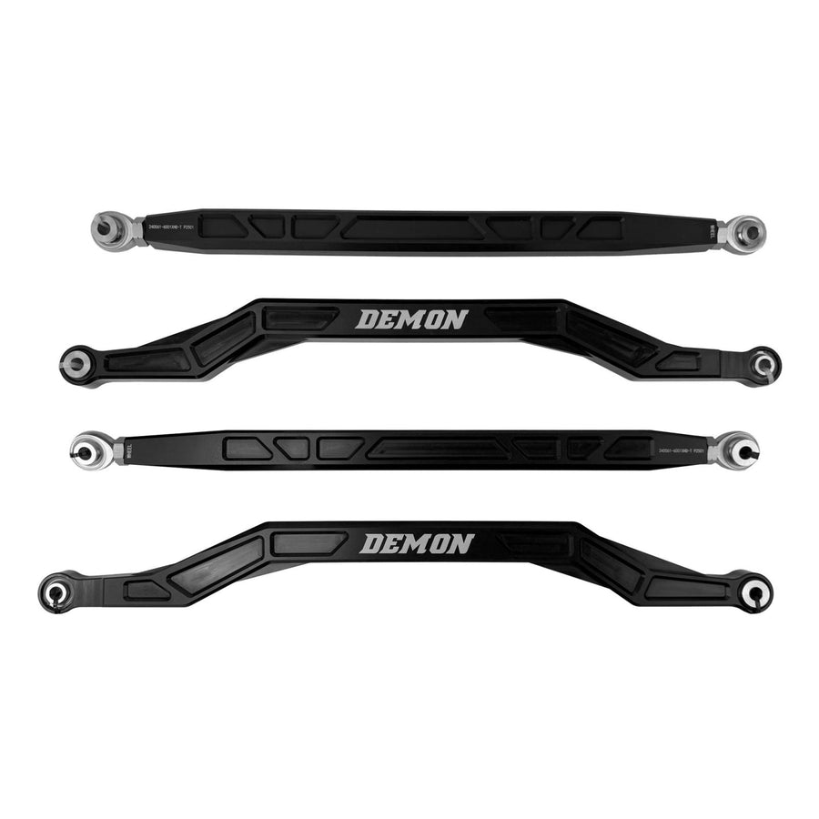 Rear Xtreme Heavy Duty Radius Rod Race Spec 64 Inch Wide Black 16-23 Polaris RZR 1000/Turbo/RS1