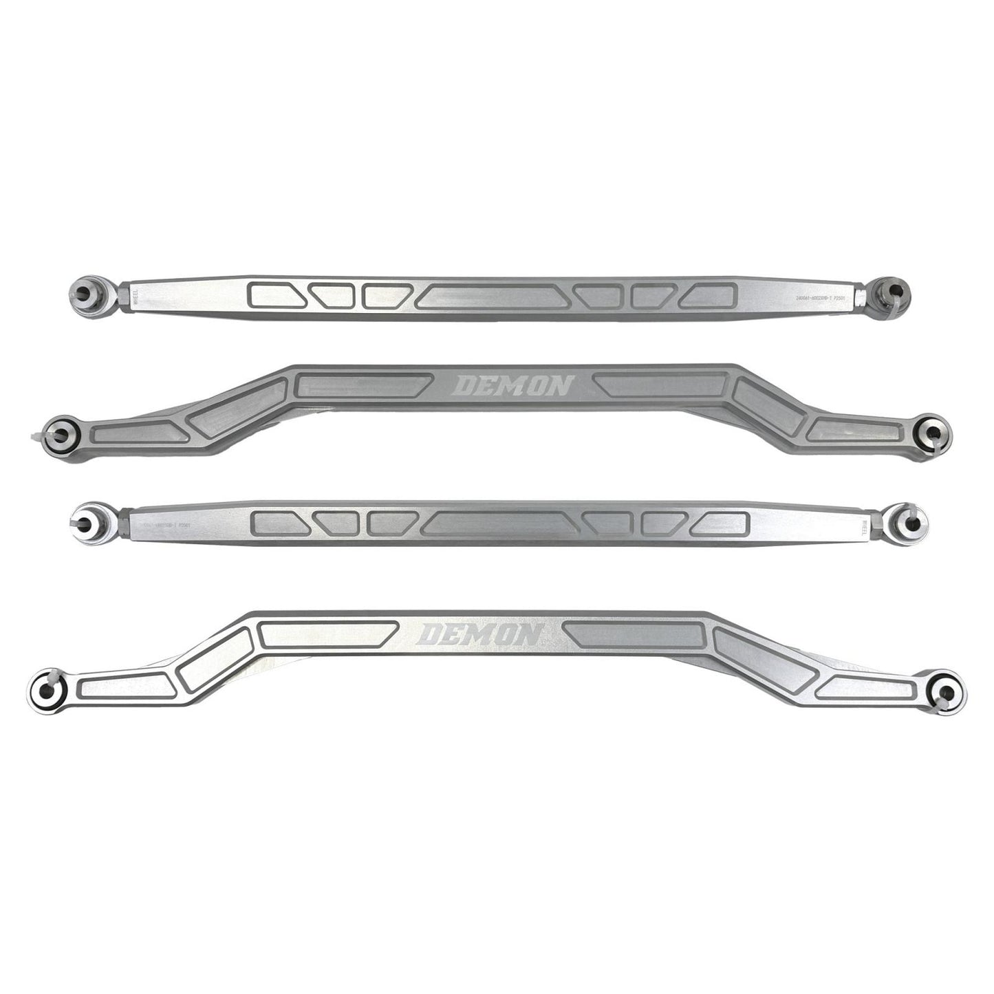 Rear Xtreme Heavy Duty Radius Rod Race Spec Raw 18-22 Polaris RZR Turbo S