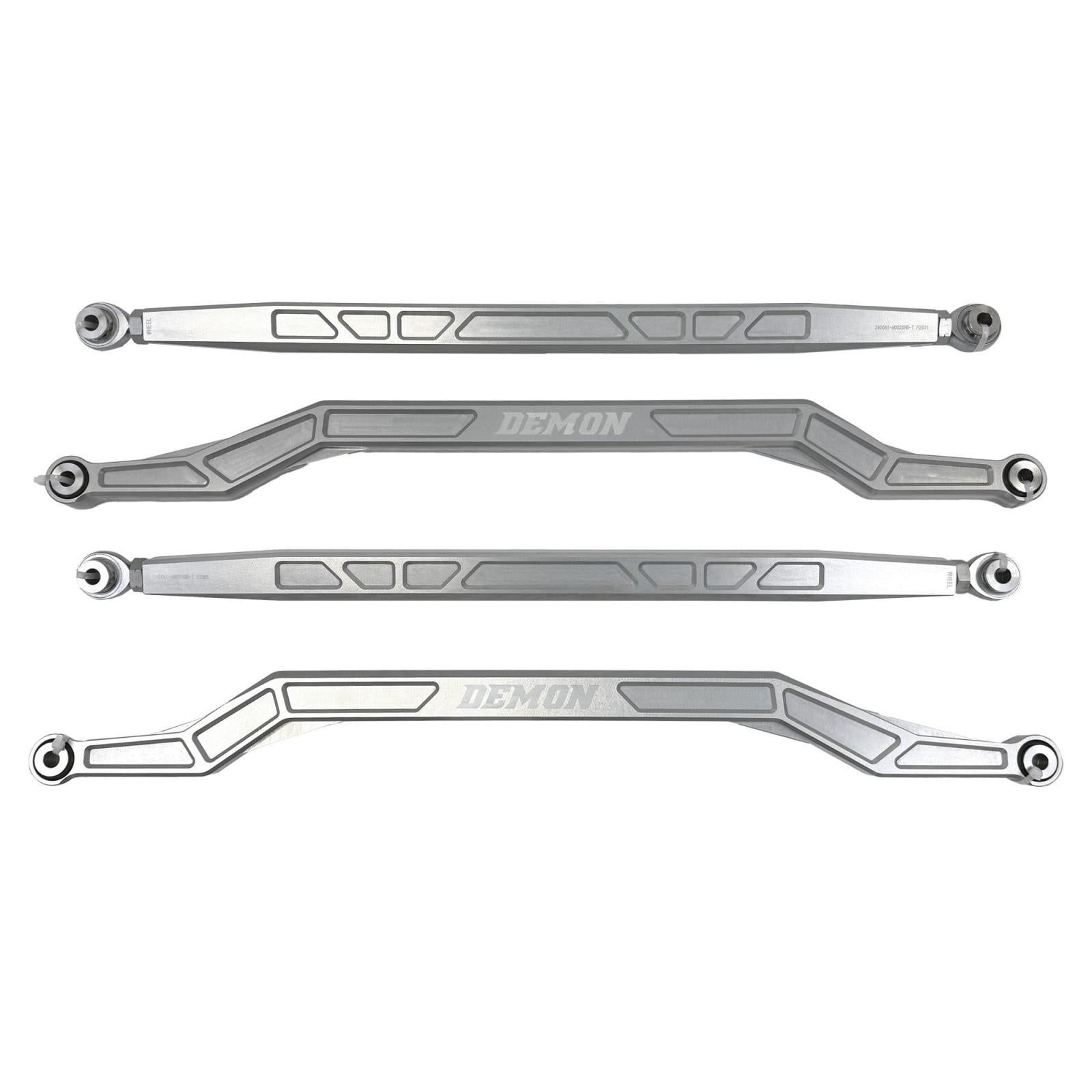 Rear Xtreme Heavy Duty Radius Rod Race Spec Raw 18-22 Polaris RZR Turbo S
