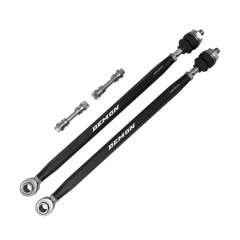 Front Xtreme Heavy Duty Tie Rod Race Spec 64 Inch Wide Black 17-24 Can-Am Maverick X3/X3 Max