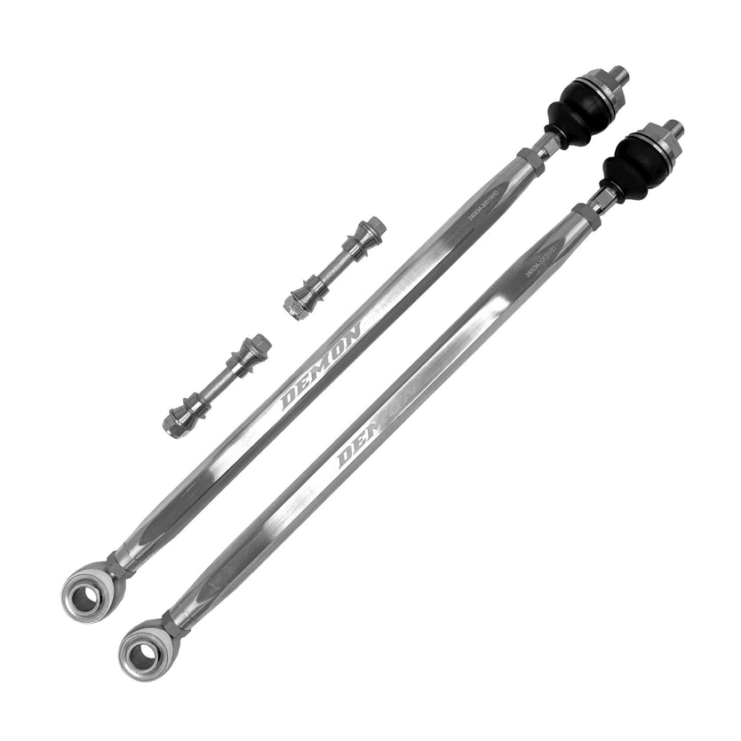 Front Xtreme Heavy Duty Tie Rod Race Spec 64 Inch Wide Raw 17-24 Can-Am Maverick X3/X3 Max