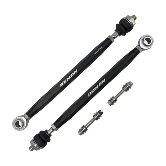 Front Xtreme Heavy Duty Tie Rod Race Spec Black 17-24 Can-Am Defender HD10 DPS/XT/XT-P, PRO HD10,HD5 DPS