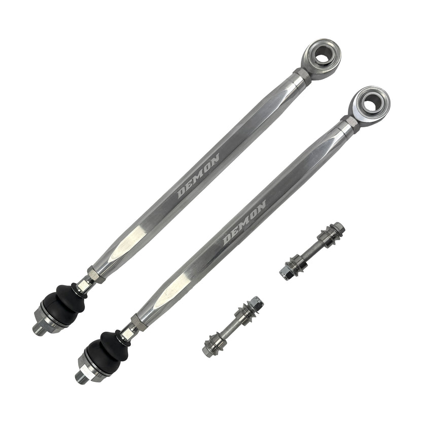 Front Xtreme Heavy Duty Tie Rod Race Spec Raw 17-24 Can-Am Defender HD10 DPS/XT/XT-P, PRO HD10,HD5 DPS